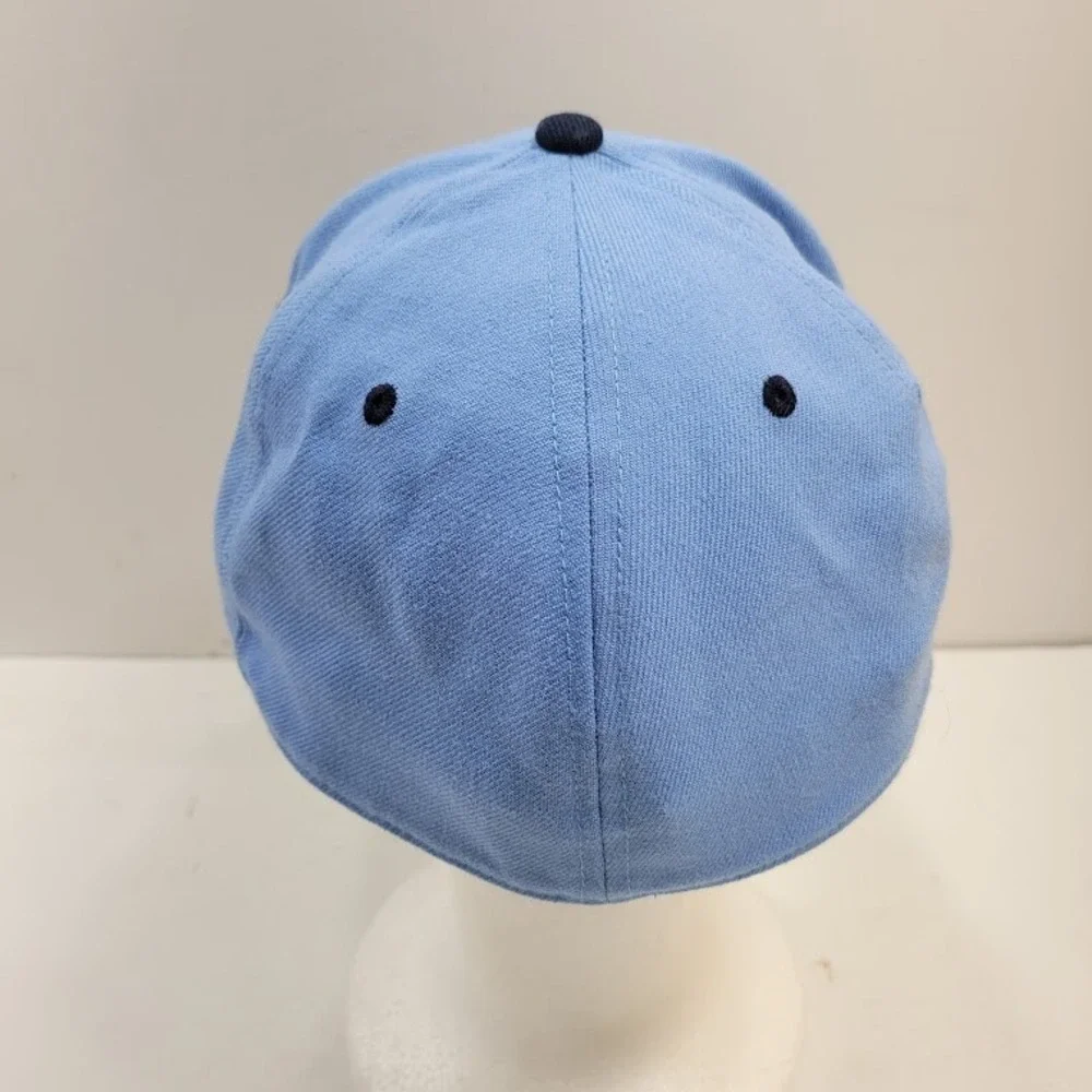 Adidas National League Baseball Cap Hat Adult Embroidered Logo Fitted Blue